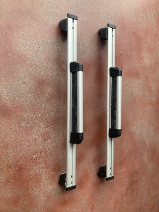 Bacas con porta esquis para audi Q5 originales