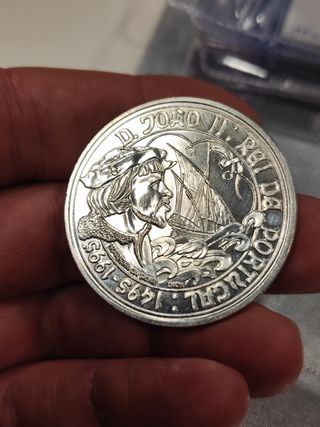 Moneda plata 1000 escudos 1995 Portugal