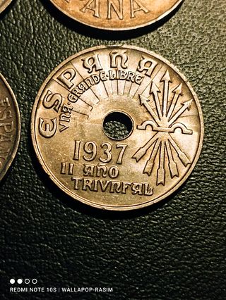 MONEDAS 25 CENT-1925-1927-1934-1937