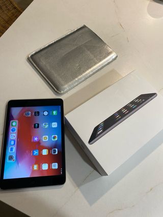 Ipad mini 2 funda y caja