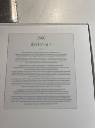 Ipad mini 2 funda y caja