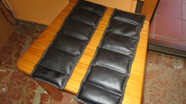 PESAS DE ARENA DE PIEL