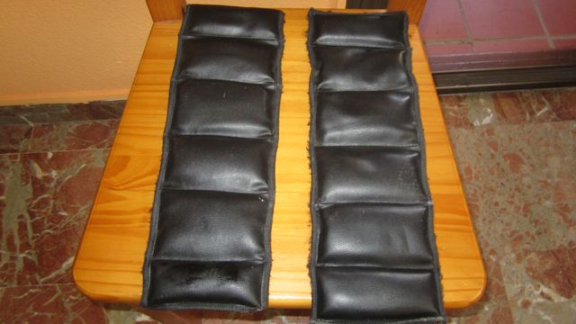 PESAS DE ARENA DE PIEL