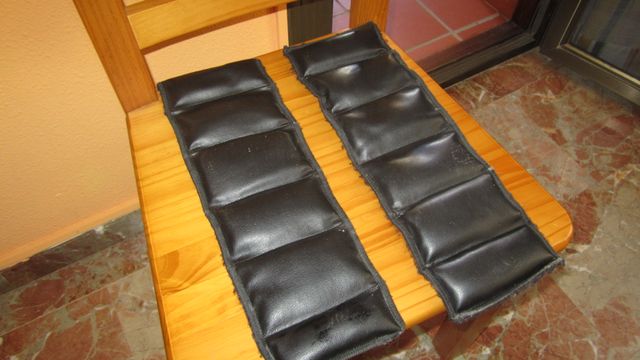 PESAS DE ARENA DE PIEL