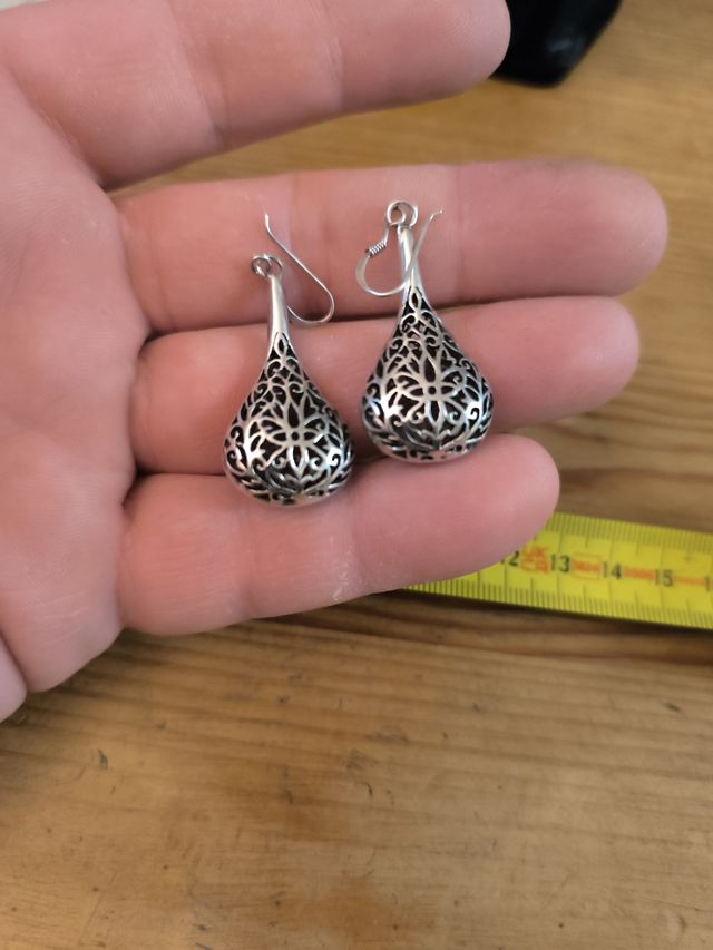 Orecchini pendenti in argento 925