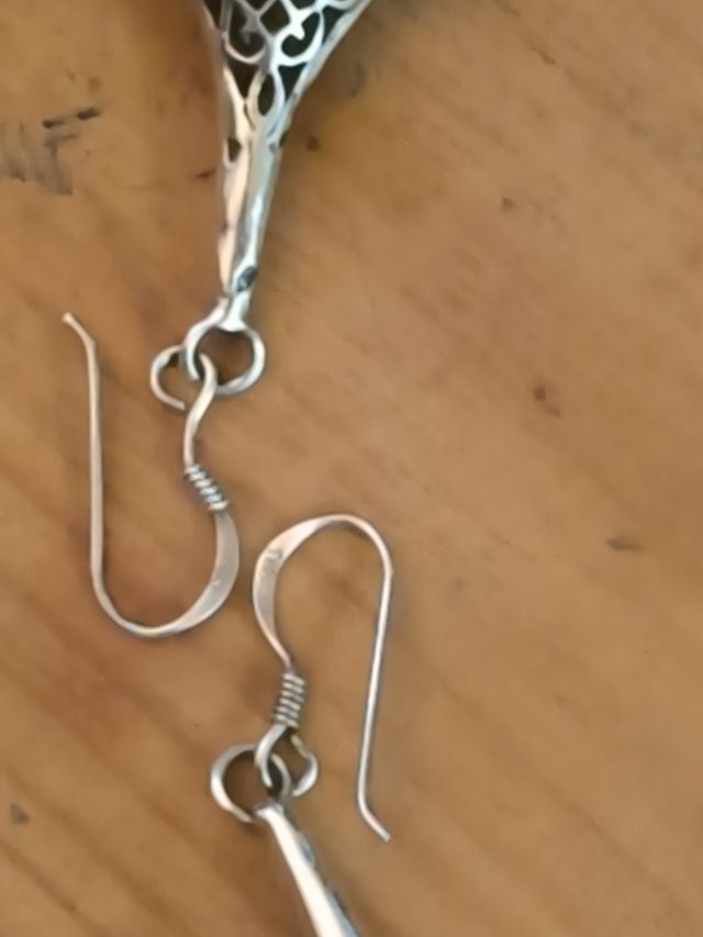 Orecchini pendenti in argento 925