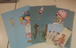 Ilustraciones y postales Mary May