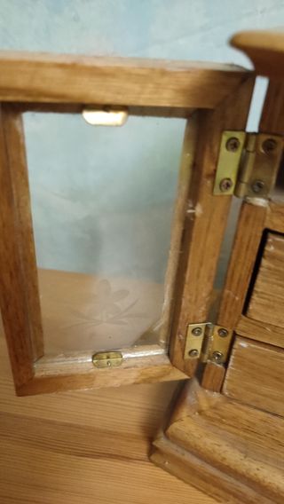 Joyero antiguo de madera