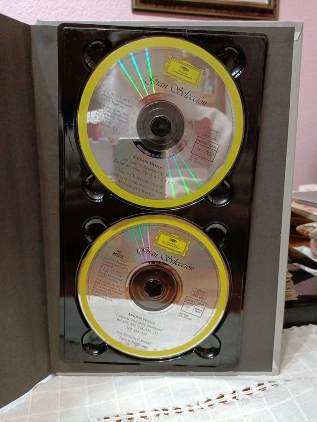 Libro Vivaldi 2x CD, Quattro stagioni