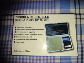 Bascula de bolsillo