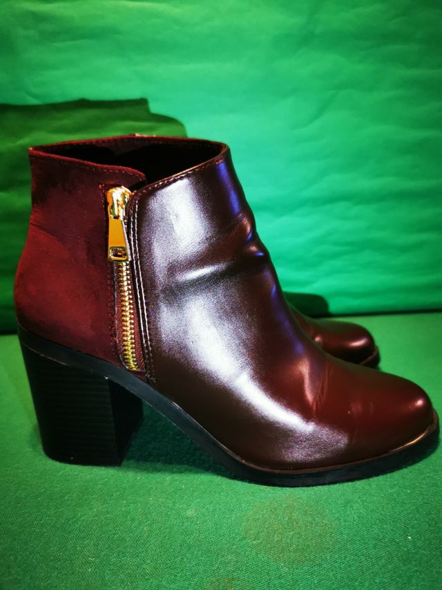 Botines Granates Stradivarius