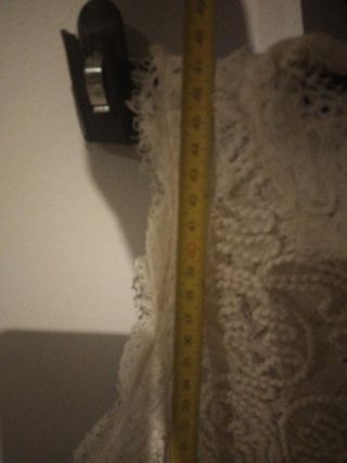 Top encaje beis