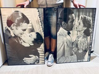 Dos posters gigantes de cine