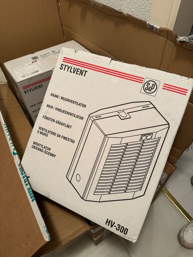 Ventilador helicoidal SP Serie HV300