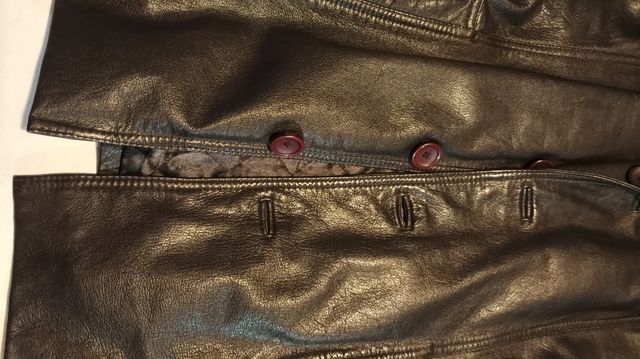 Casaco de couro Vintage