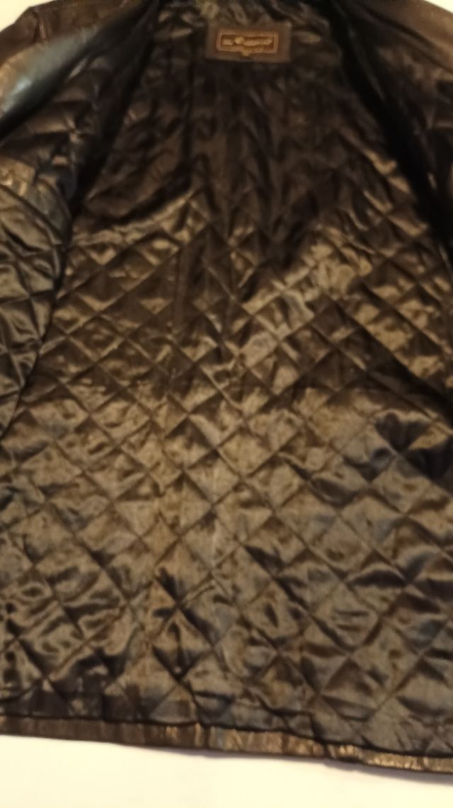 Casaco de couro Vintage