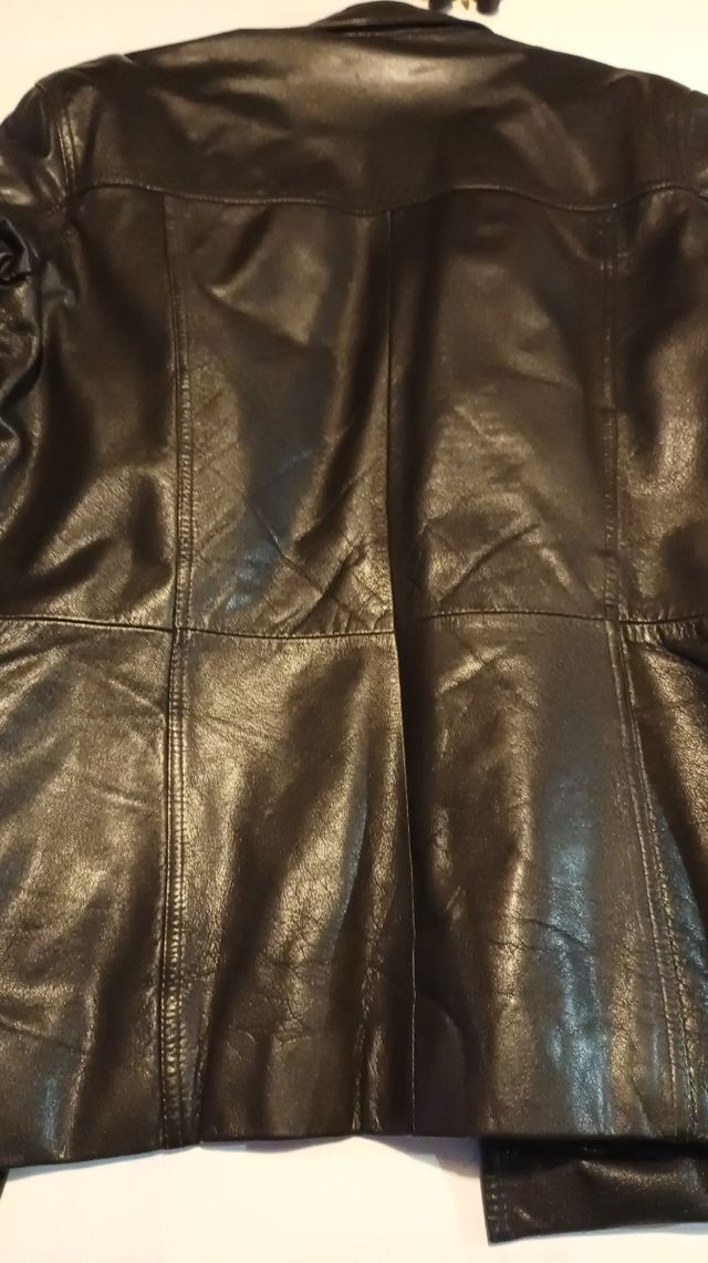 Casaco de couro Vintage