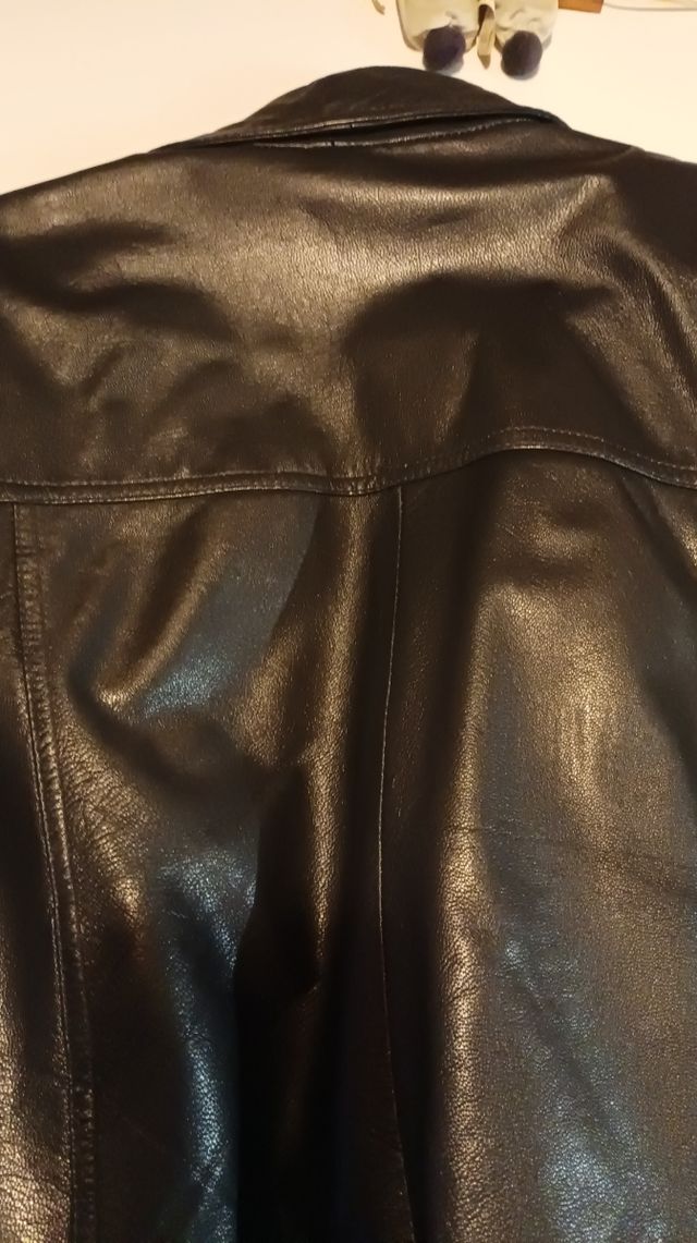 Casaco de couro Vintage