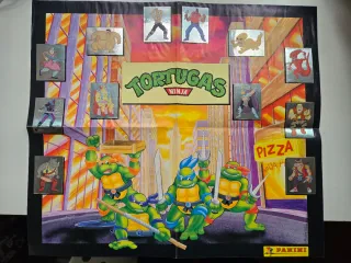 Album COMPLETO Tortugas Ninja PANINI