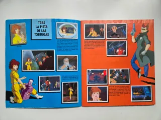 Album COMPLETO Tortugas Ninja PANINI