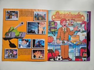 Album COMPLETO Tortugas Ninja PANINI