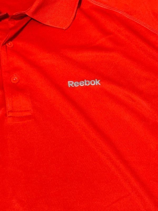 Reebok Polo Vintage Rojo