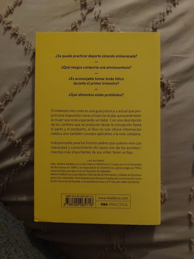 El embarazo mes a mes