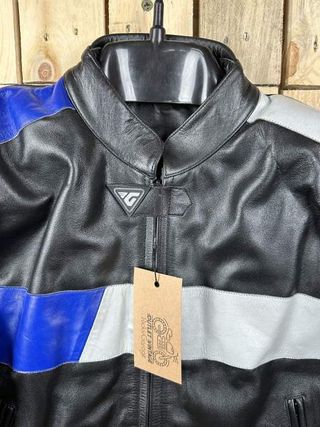 CHAQUETA T-L DE MOTO GARIBALDI NEGRA