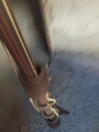 Bastone x tenda in legno massello