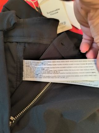 Pantalones negro de traje elásticos t 38