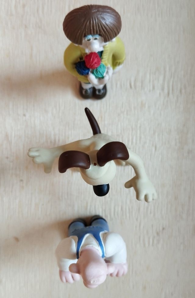 Figuras pvc Wallace y Gromith