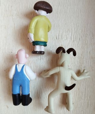 Figuras pvc Wallace y Gromith