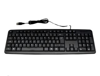 Teclado francês com cabo