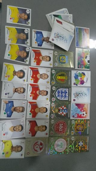 Cromos retro del mundial Rusia2018