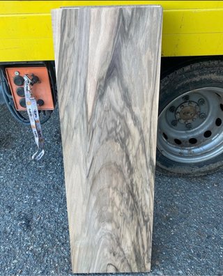 Escalones de madera