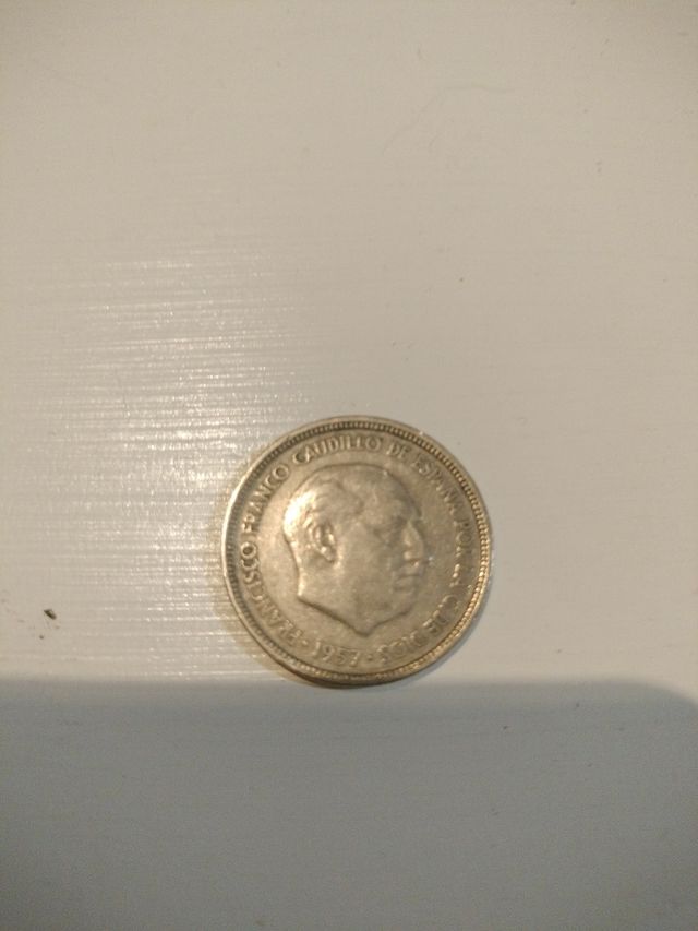 Monedas de 5 pesetas de Franco