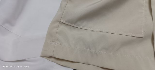 Pantalón mujer corto beigs