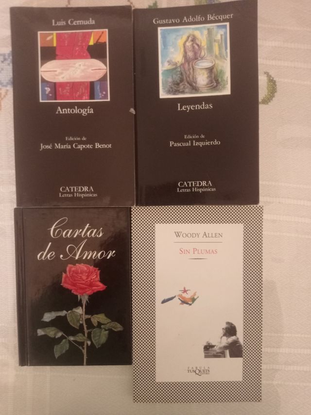 Libros 2€  euros cada uno