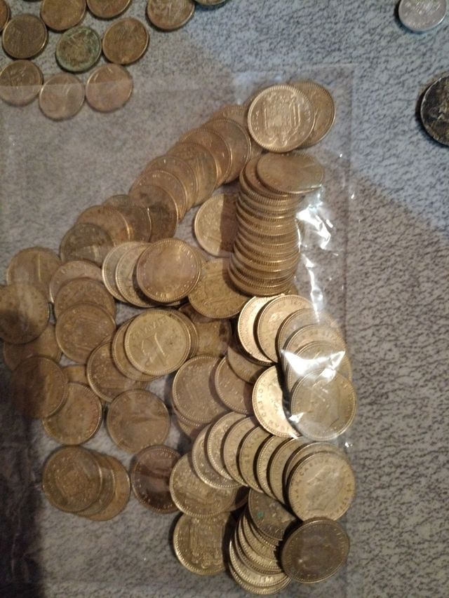 Monedas de época de la peseta
