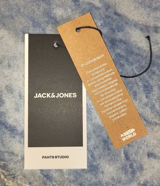 Pantalón Cargo negro Jack and Jones