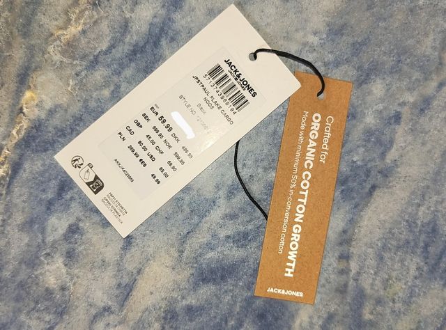 Pantalón Cargo negro Jack and Jones