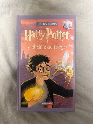 Harry Potter y el Cáliz de Fuego Tapa Dura