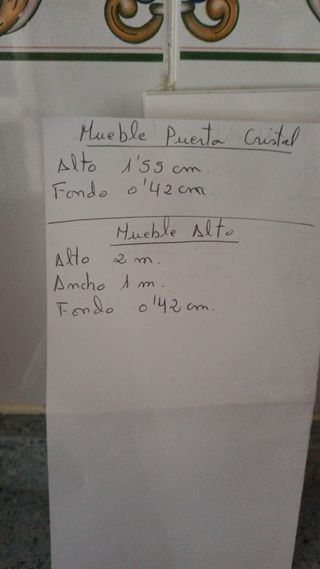 Conjunto muebles de salón completo