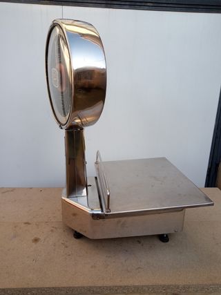 DINA Báscula de acero inoxidable