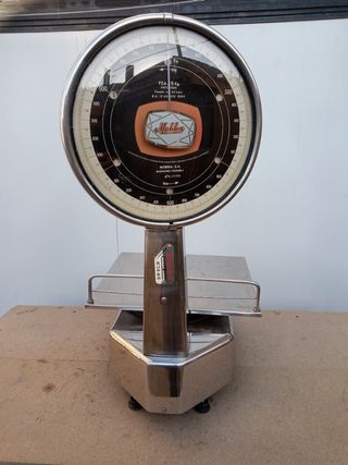 DINA Báscula de acero inoxidable