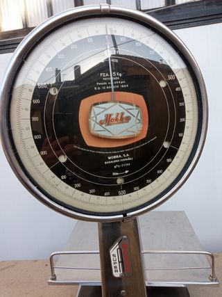 DINA Báscula de acero inoxidable