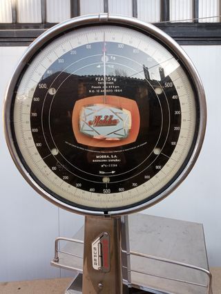 DINA Báscula de acero inoxidable