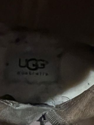 Botas Ugg piel beige T39