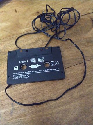 Adaptador cinta cassette de coche