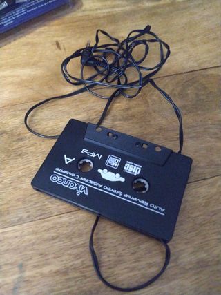 Adaptador cinta cassette de coche